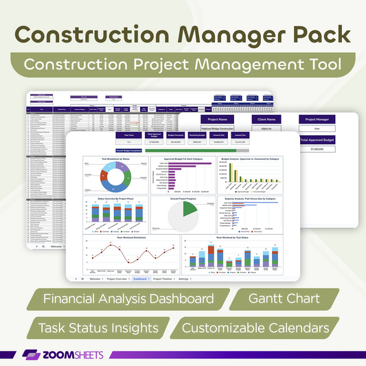Construction Manager Pack 5-in-1 Pack