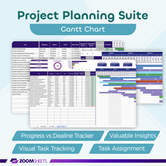 Project Planning Suite 5-in-1 Pack