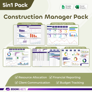 Construction Manager Pack 5-in-1 Pack