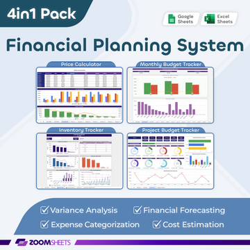 Financial Planning System 4-in-1 Pack