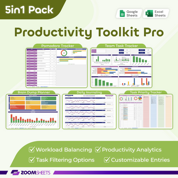 Productivity Toolkit Pro 5-in-1 Pack