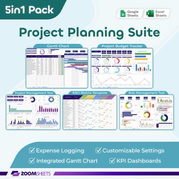 Project Planning Suite 5-in-1 Pack